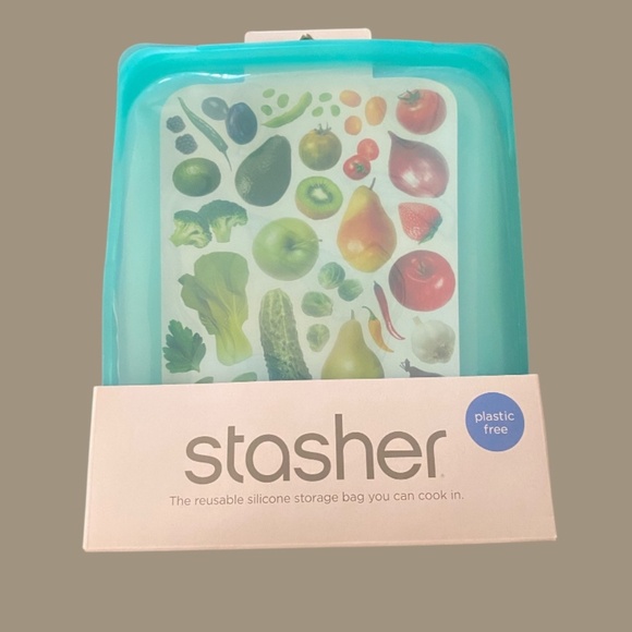 Stasher Silicone Half-Gallon Bag - Picture 1 of 2